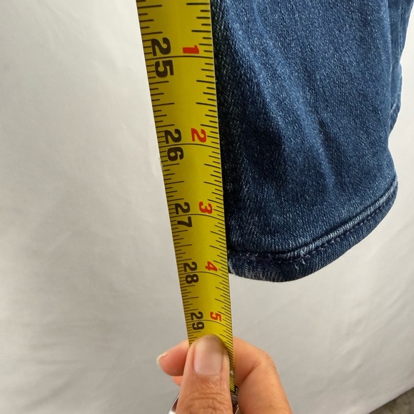 MOTHER The Runaway Mini Flare Jeans in Home Movies Blue Size 25 - Picture 9 of 15